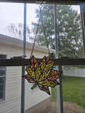 Falling Leaf Sun Catcher